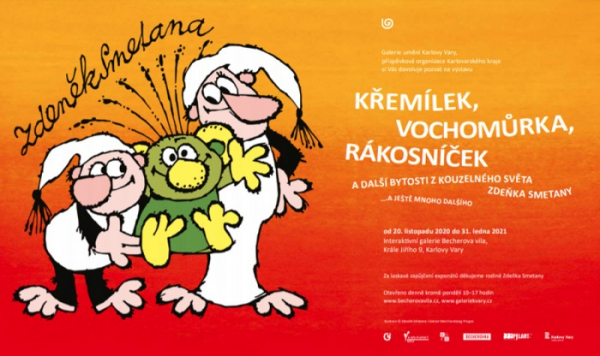 Interaktivní galerie Becherova vila připravila online prohlídku výstavy Zdeňka Smetany