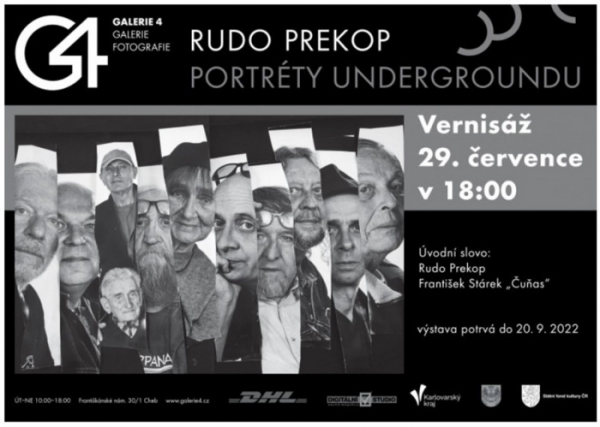 Portréty undergroundu budou k vidění v chebské galerii, vernisáž se uskuteční v pátek 29. července